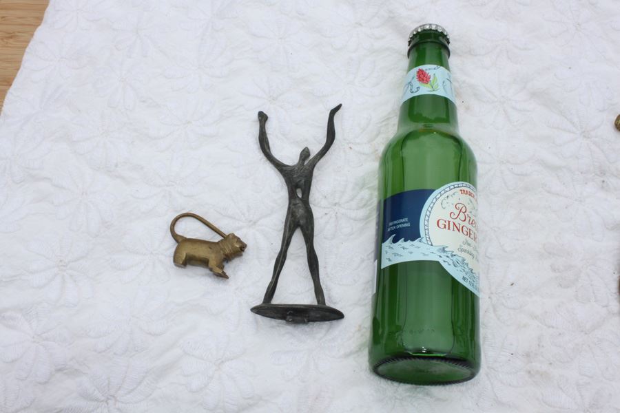 Metal Sculpture And Unique Brass Animal Lock [Photo 1]