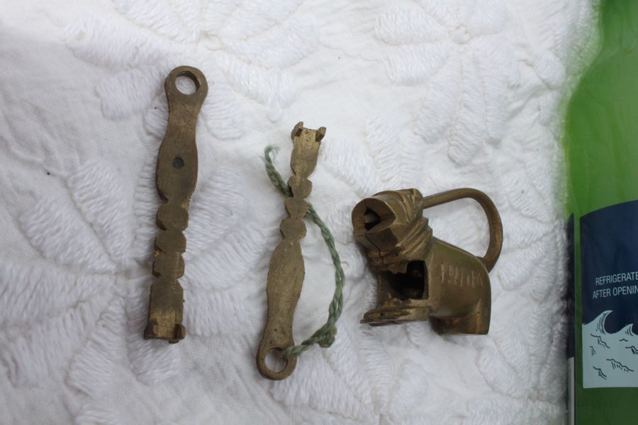 Metal Sculpture And Unique Brass Animal Lock [Photo 9]