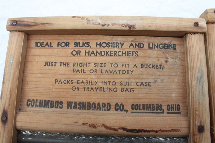 Pair Of Vintage Washboards [Photo 5]