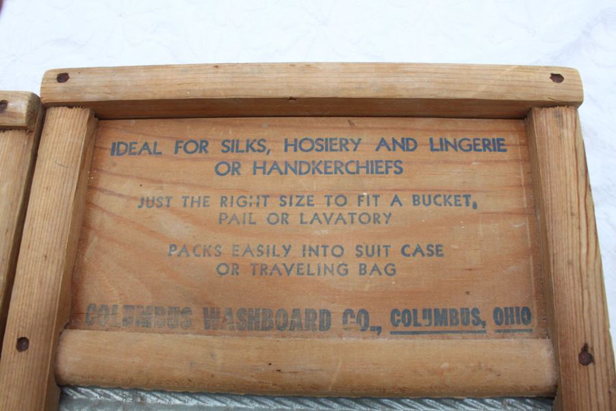Pair Of Vintage Washboards [Photo 6]