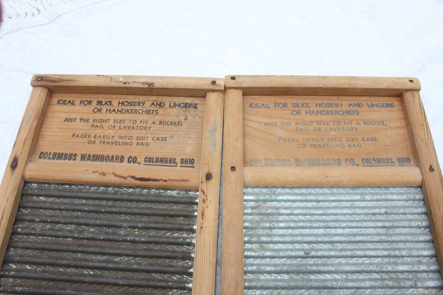 Pair Of Vintage Washboards [Photo 4]