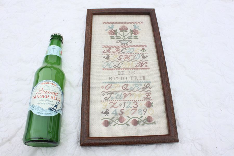 Framed Cross Stich Artwork [Photo 1]