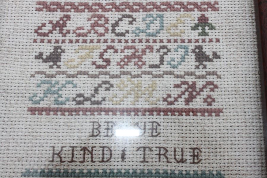 Framed Cross Stich Artwork [Photo 2]