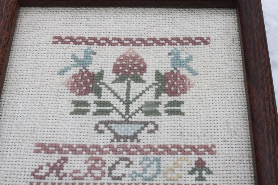 Framed Cross Stich Artwork [Photo 3]