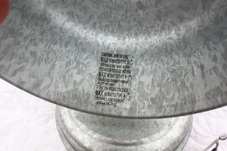 Galvanized Metal Light Fixture [Photo 5]