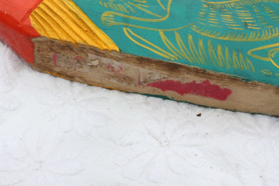 Wooden Hand Painted Decorative Fish [Photo 3]