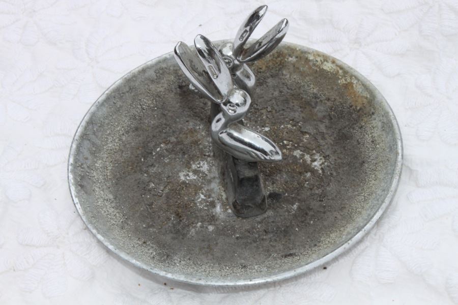 Vintage Chrome Pelican Ashtray [Photo 2]