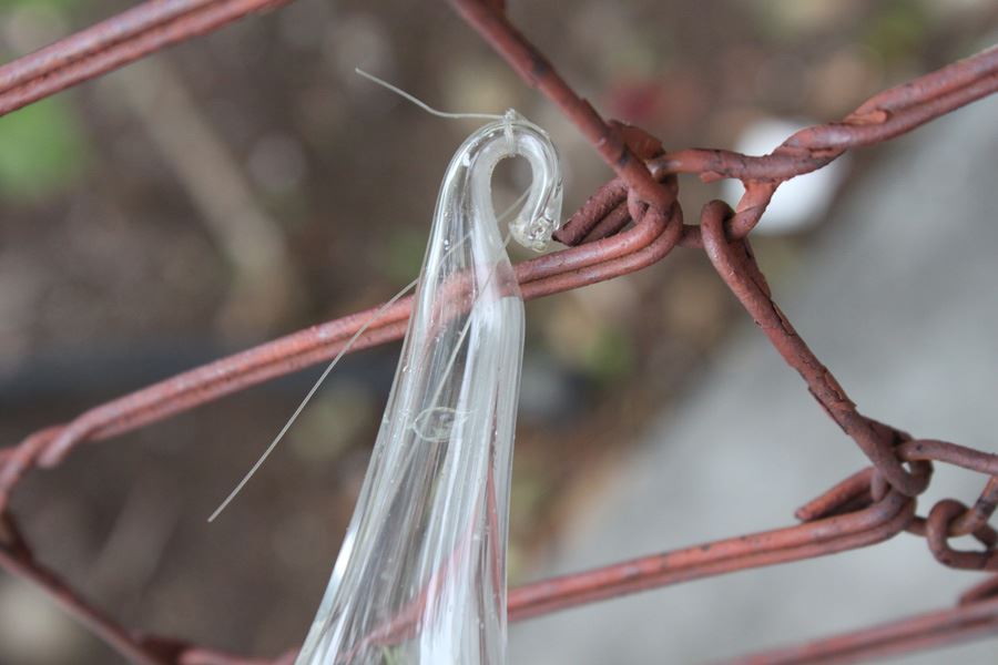Pair Of Hand Blown Glass Balls [Photo 5]
