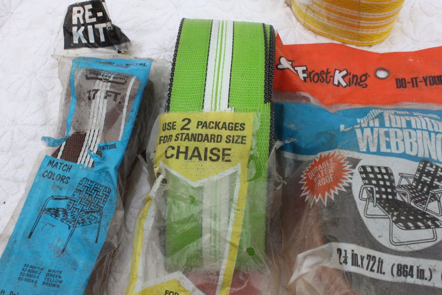 Vintage Outdoor Lawn Furniture Webbing [Photo 3]