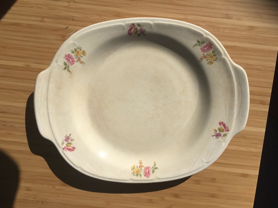 Vintage China Serving Pieces Note Chips [Photo 20]