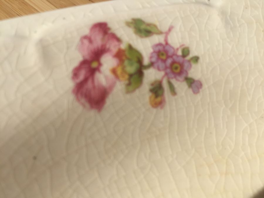 Vintage China Serving Pieces Note Chips [Photo 23]