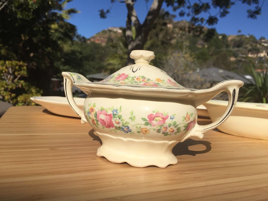 Vintage China Serving Pieces Note Chips [Photo 3]