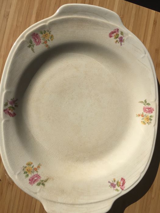 Vintage China Serving Pieces Note Chips [Photo 21]