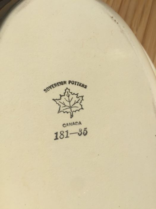 Vintage China Serving Pieces Note Chips [Photo 18]