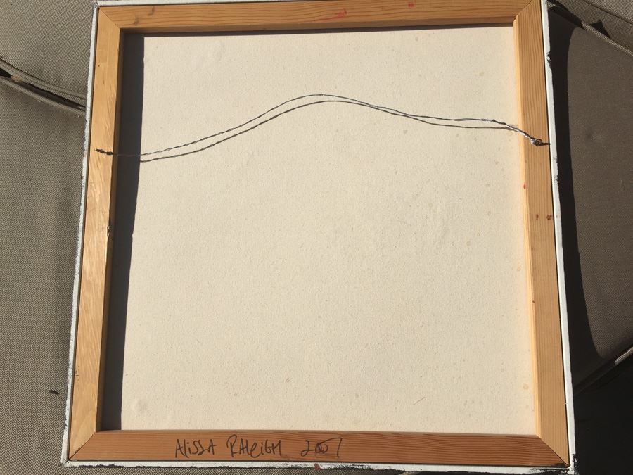 Original Painting Of Bird Signed Alissa Raleigh [Photo 9]