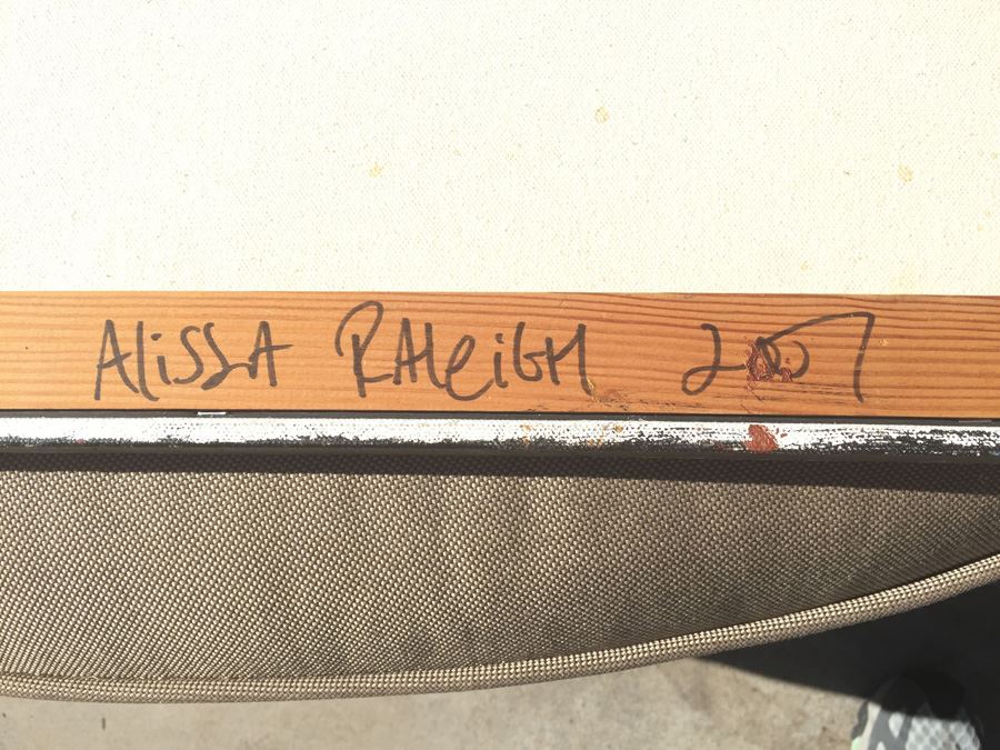 Original Painting Of Bird Signed Alissa Raleigh [Photo 3]