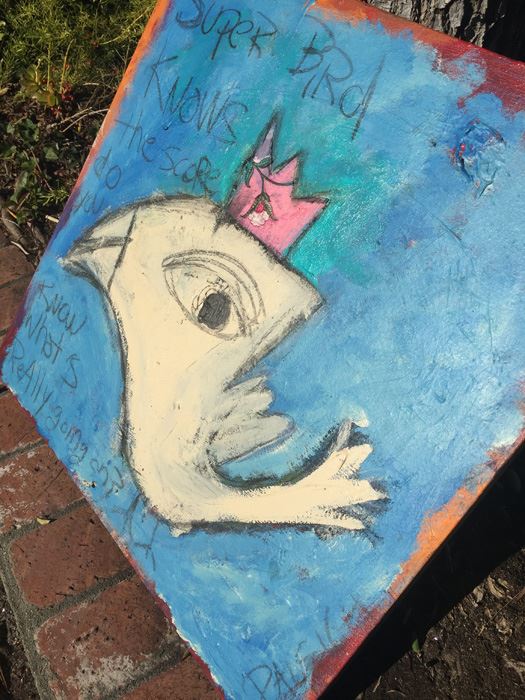 Original Painting Of Bird Signed Alissa Raleigh [Photo 10]