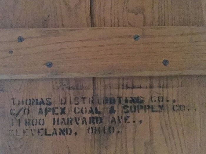 Vintage Wood And Metal Folding Leg Table With Brass Accents - Looks Like A Shuffleboard Table [Photo 3]