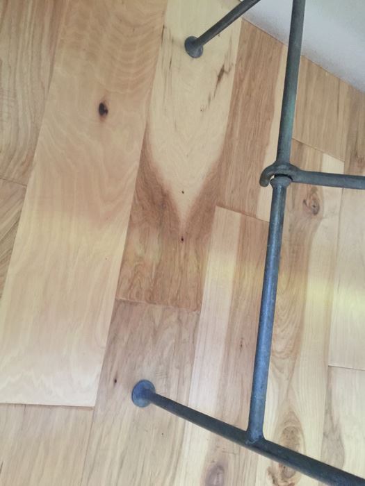 Vintage Wood And Metal Folding Leg Table With Brass Accents - Looks Like A Shuffleboard Table [Photo 16]