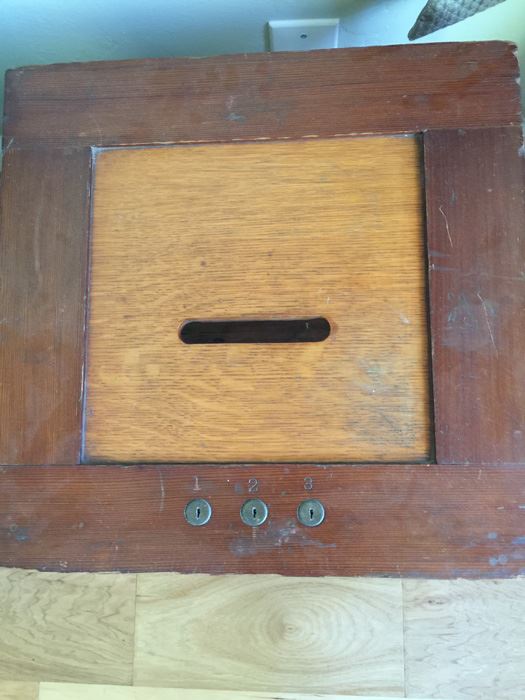 Vintage Election Voting Box [Photo 2]