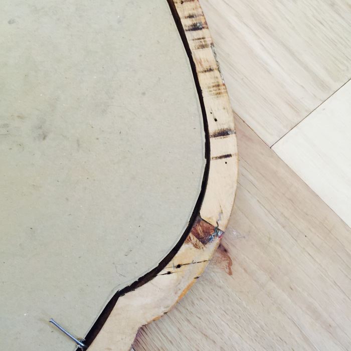 Vintage Wood Mirror [Photo 7]