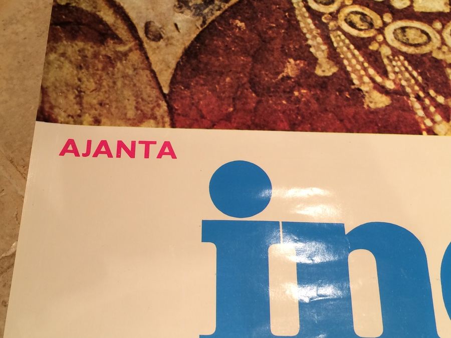 Original Vintage India Travel Poster [Photo 4]