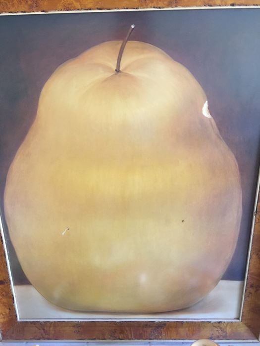 Pear Print In A Beautiful Frame [Photo 11]