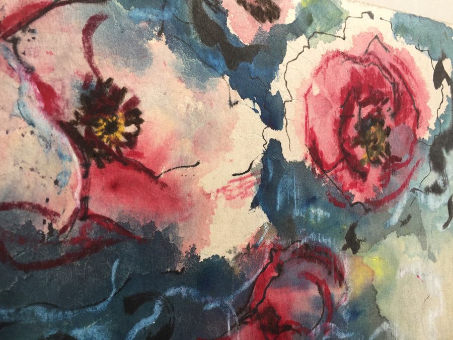 Original Floral Watercolor Signed [Photo 7]