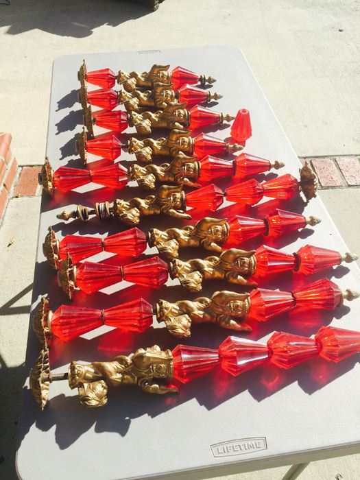 Lot Of Vintage Table Legs [Photo 4]