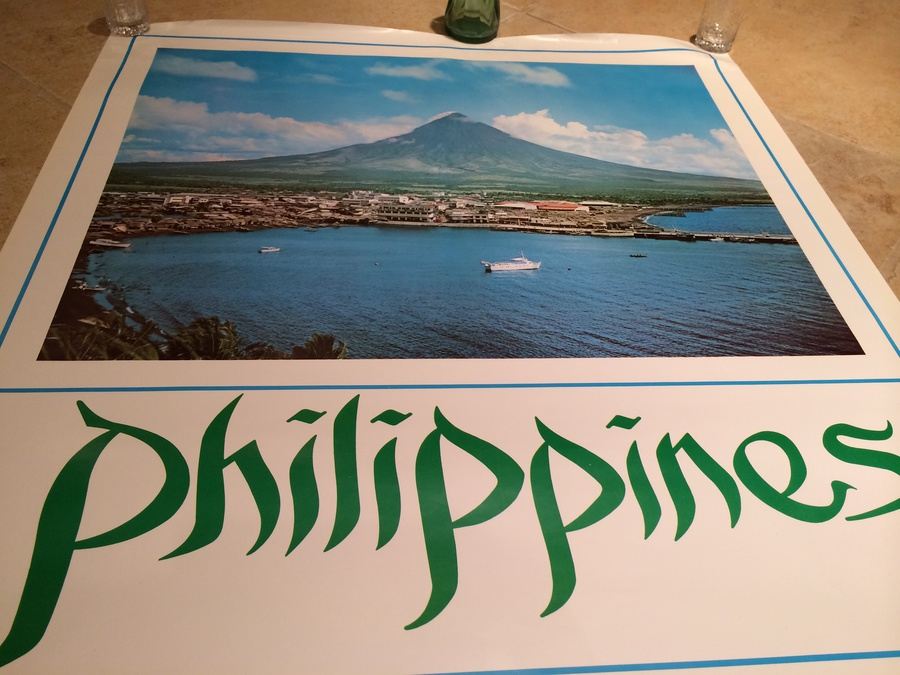 Original Vintage Philippines Travel Poster [Photo 4]