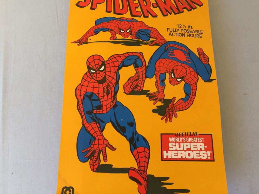 MEGO 1977 Marvel Comics Group Spider-Man 12 1/2' Action Figure MINT On Card [Photo 9]