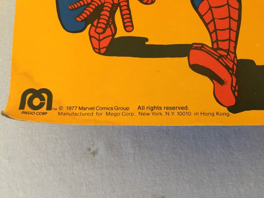 MEGO 1977 Marvel Comics Group Spider-Man 12 1/2' Action Figure MINT On Card [Photo 8]