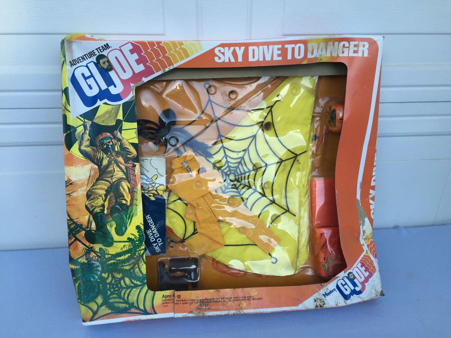 GI Joe Sky Dive To Danger In Original Box 1975 Hasbro