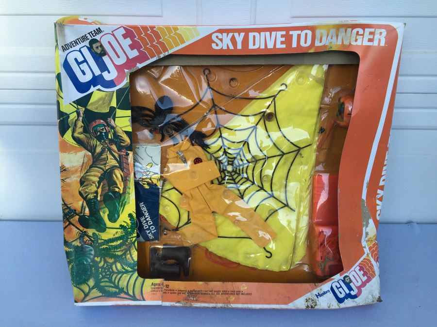 GI Joe Sky Dive To Danger In Original Box 1975 Hasbro [Photo 13]