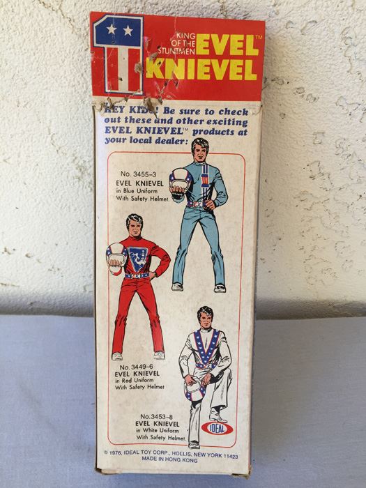 Evel Knievel 1976 Ideal Action Figure New In Box [Photo 7]