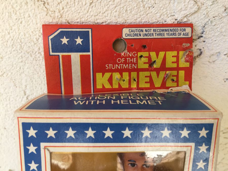 Evel Knievel 1976 Ideal Action Figure New In Box [Photo 6]