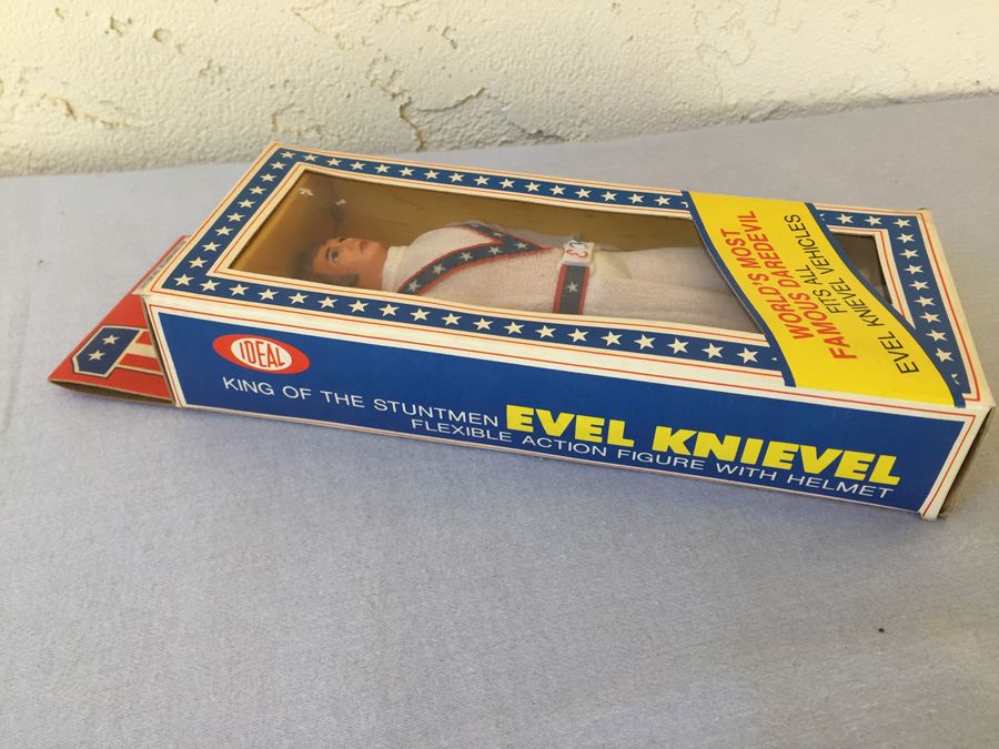 Evel Knievel 1976 Ideal Action Figure New In Box [Photo 9]