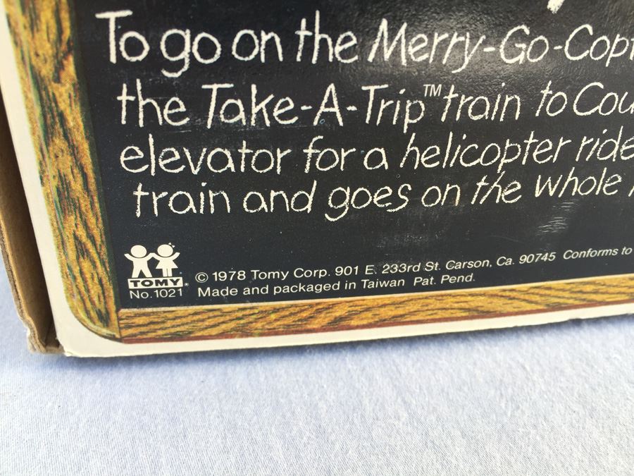 Merry-Go-Copter By Tomy Playset Vintage 1978 [Photo 5]