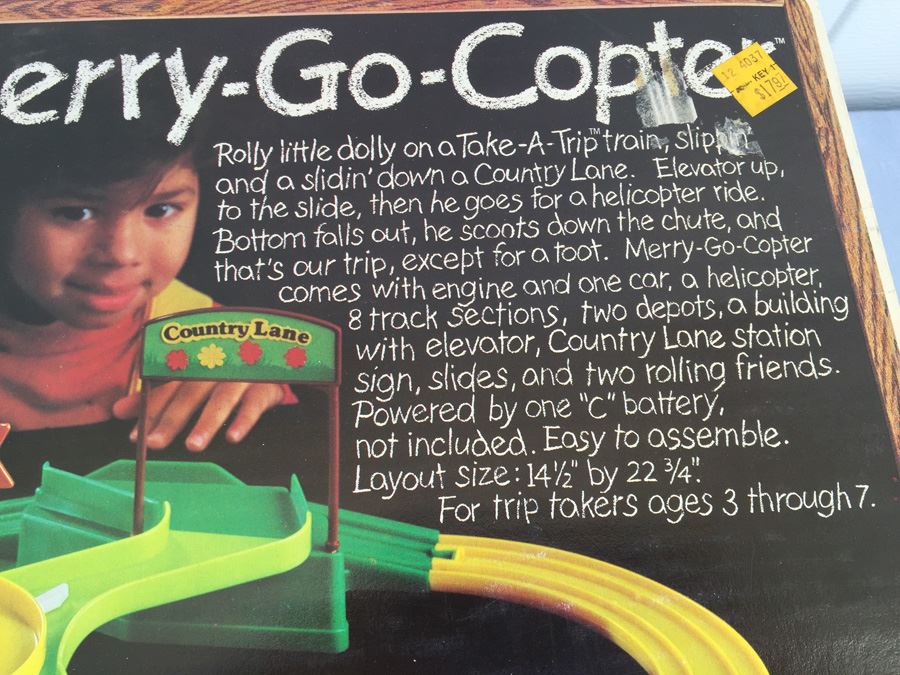 Merry-Go-Copter By Tomy Playset Vintage 1978 [Photo 3]