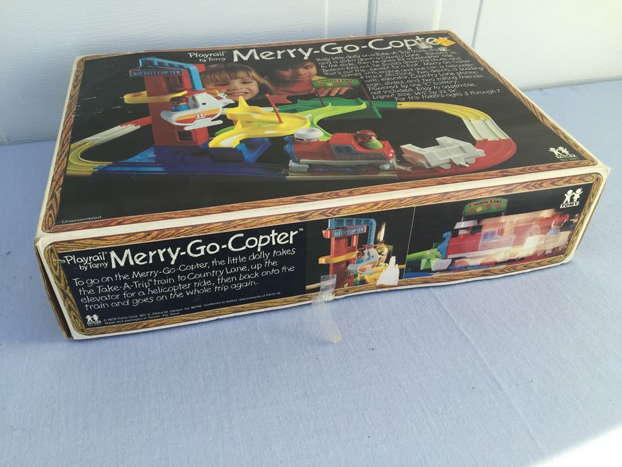 Merry-Go-Copter By Tomy Playset Vintage 1978 [Photo 4]