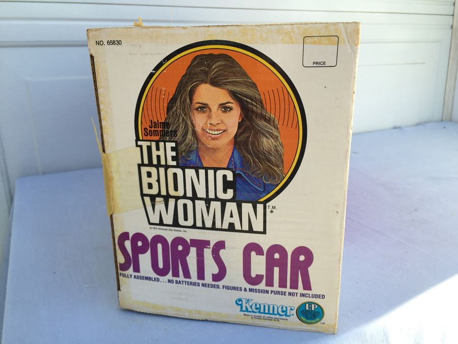 Jaime Sommers The Bionic Woman Sports Car Kenner 1977 New In Box [Photo 7]