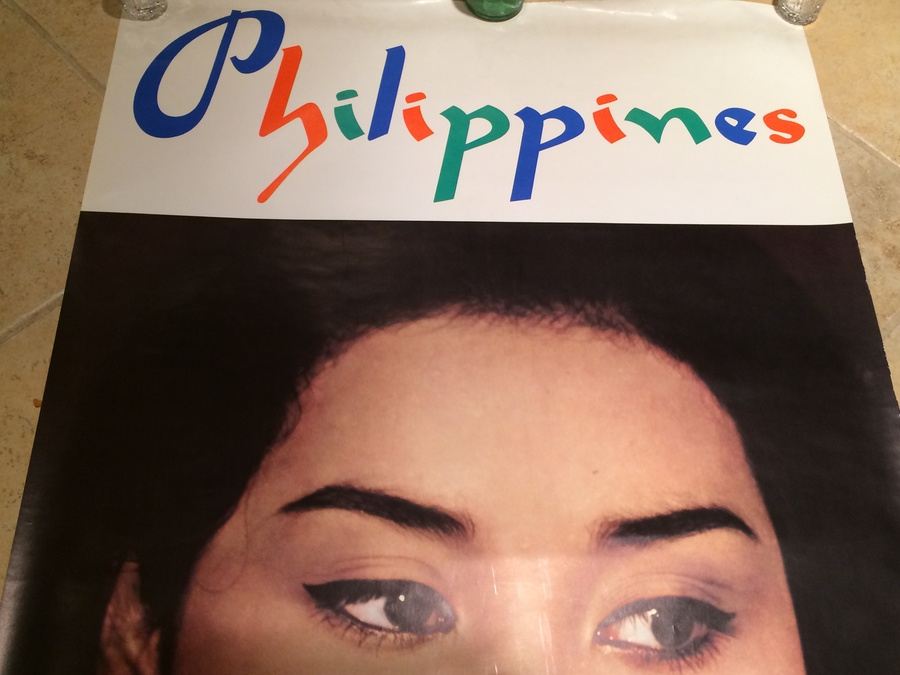 Original Vintage Philippines Travel Poster [Photo 3]