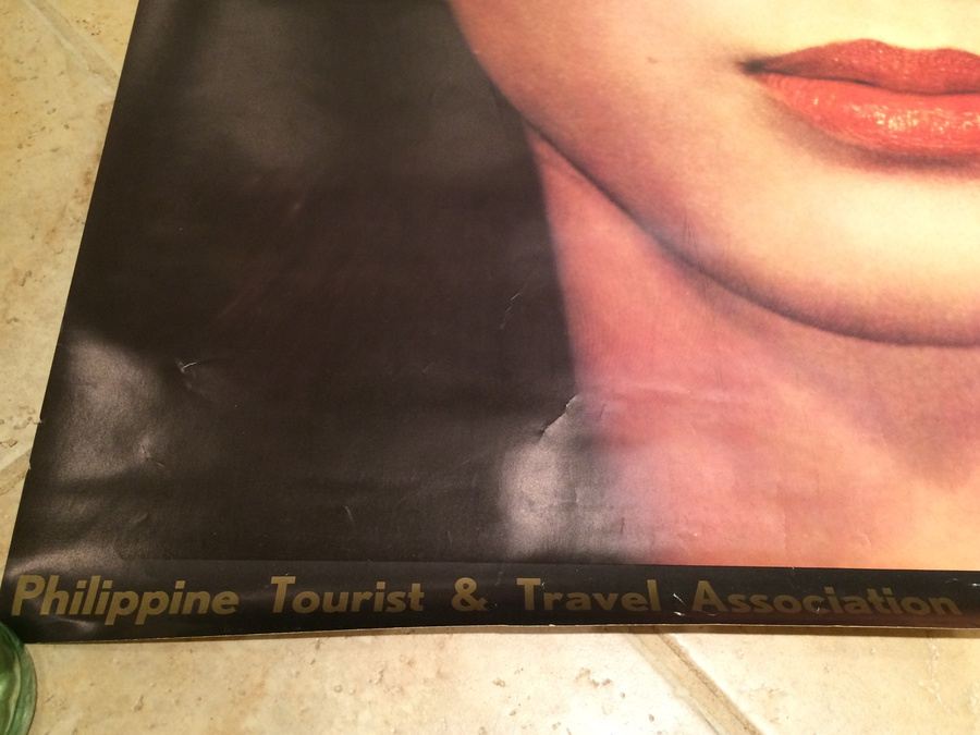 Original Vintage Philippines Travel Poster [Photo 4]