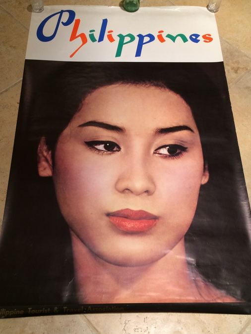 Original Vintage Philippines Travel Poster [Photo 1]
