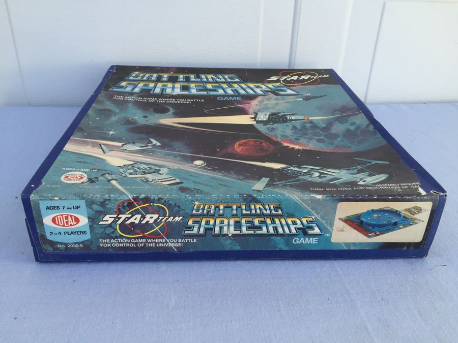 Battling Spaceships Star Team Game By Ideal Vintage 1977 [Photo 5]