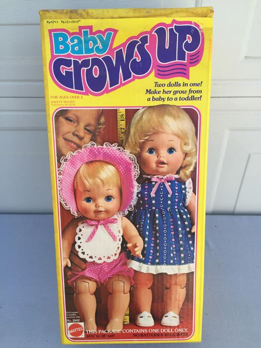 Baby Grows Up Doll Mattel Vintage 1978 [Photo 1]