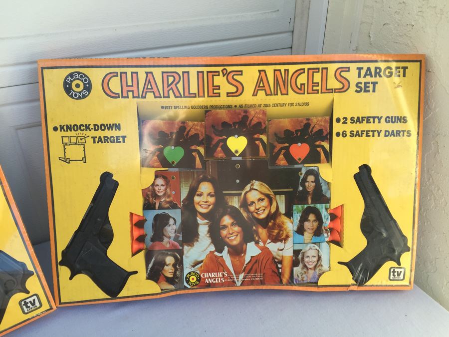 Pair Of Charlie's Angels Target Sets Sealed In Box Placo Toys Vintage 1977 [Photo 4]
