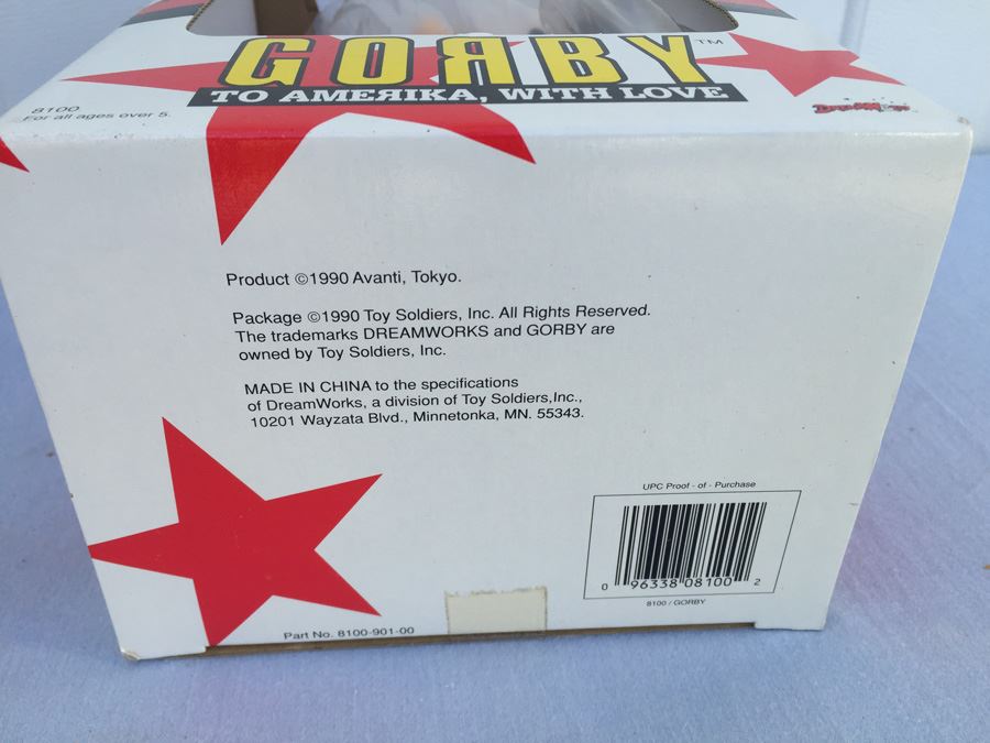 GORBY Gorbachev Doll New In Box Vintage 1990 [Photo 11]