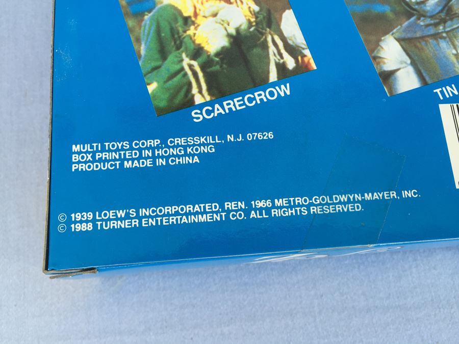 The Wizard Of Oz Tin Man Doll New In Box Multi Toys Corp Vintage 1988 [Photo 6]