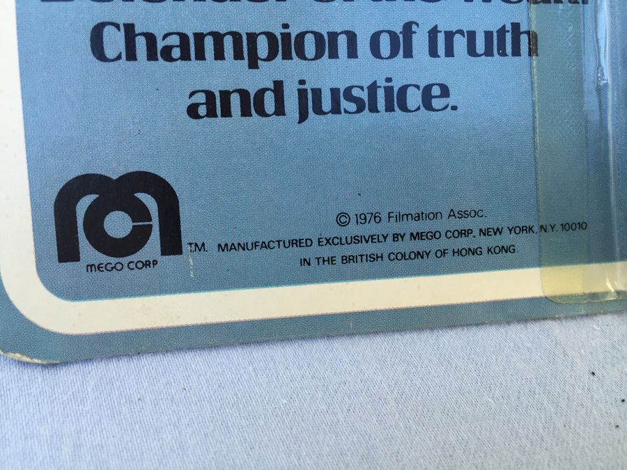 ISIS 8' Action Figure By MEGO Sealed On Card Vintage 1976 [Photo 2]